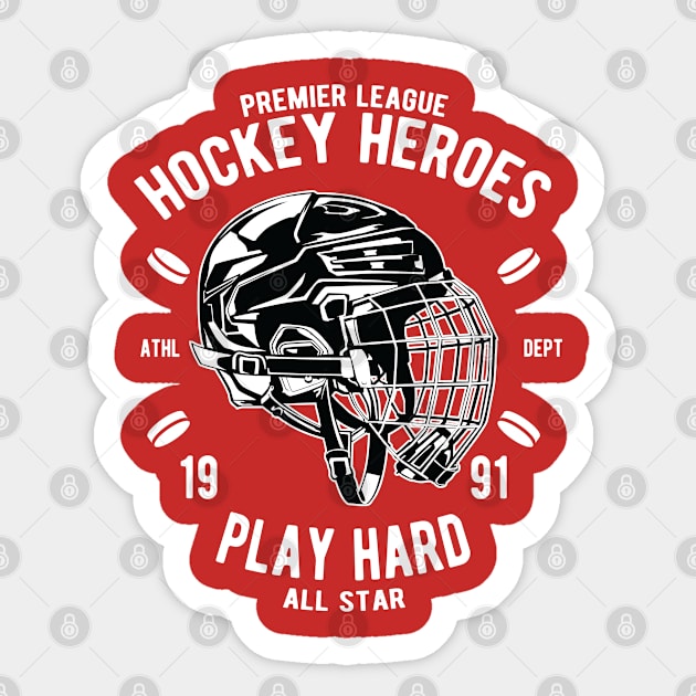 Hockey Heroes Sticker by PaunLiviu